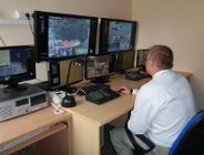 Dzięki kamerom monitoringu miejskiego ujęto złodzieja.