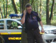 Jedzenie w lesie...