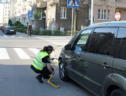 Kontrole parkowania na Grunwaldzie