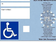 Od 1 lipca 2015 tylko z nową kartą parkingową!