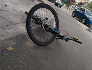 Pomoc dla rowerzystki