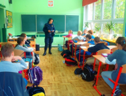 Rowerzyści w SP 82