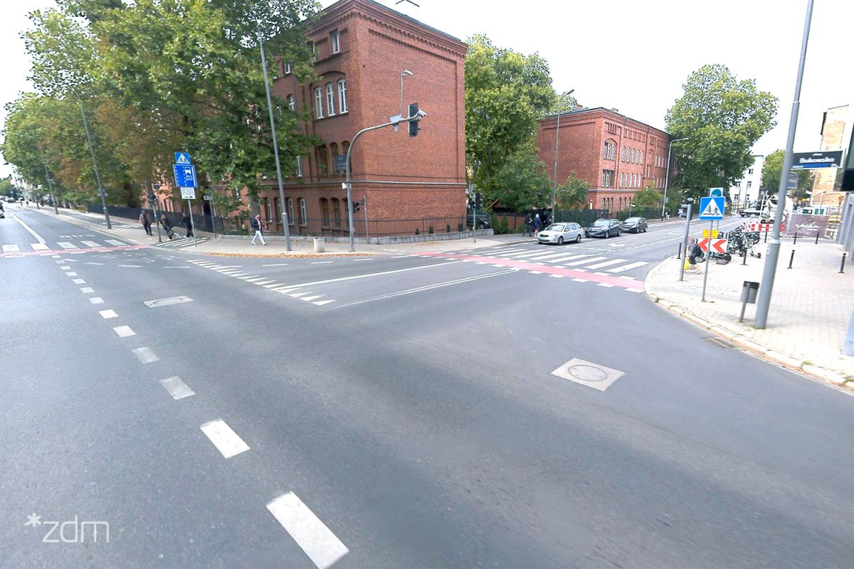 Skrzyżowanie ulic Kraszewskiego i Bukowskiej