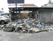 Śmieci w środku miasta!