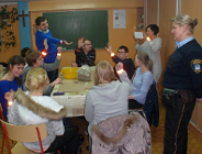 Spotkanie w świetlicy socjoterapeutycznej