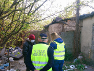 Strażnicy i pracownicy socjalni MOPR wizytują bezdomnych