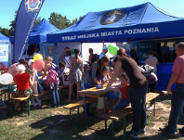 Strażnicy szkolni wśród Niebieskich Dzieciom