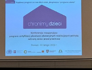 Strażnicy uczestnikami konferencji "Chronimy Dzieci..."