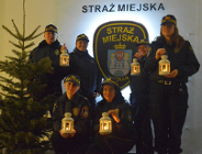 Strażnicy z Betlejemskim Światełkiem Pokoju.