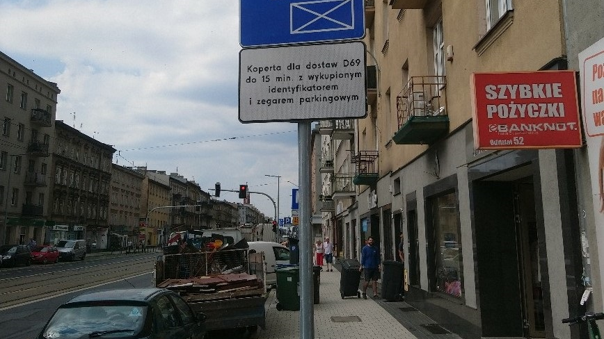Ul. Głogowska - kontrole przestrzegania zasad parkowania pojazdów