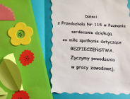 W Przedszkolu nr 115 "Sportowa Drużyna"