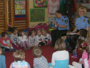 W Przedszkolu nr 25 o bezpieczeństwie poza domem i nie tylko...