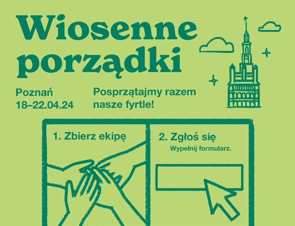 Wiosenne porządki 2024, fot. poznan.pl/odpady - grafika artykułu